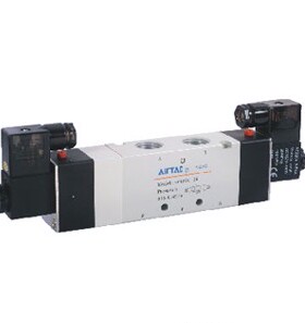 精品三位五通电磁阀4V430C-15电磁阀 质保一年