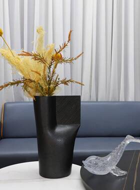 代简创意印树脂花器摆0281件客厅玄关书房现卧室办公室烙家居装约