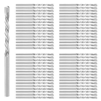 AA05 200 Pcs Drywall Bit 1/8 Inch Spiral Saw Tip Cutting