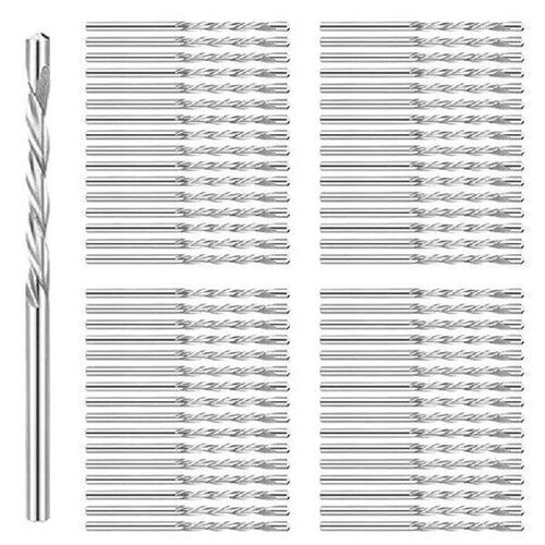 AA05 200 Pcs Drywall Bit 1/8 Inch Spiral Saw Tip Cutting