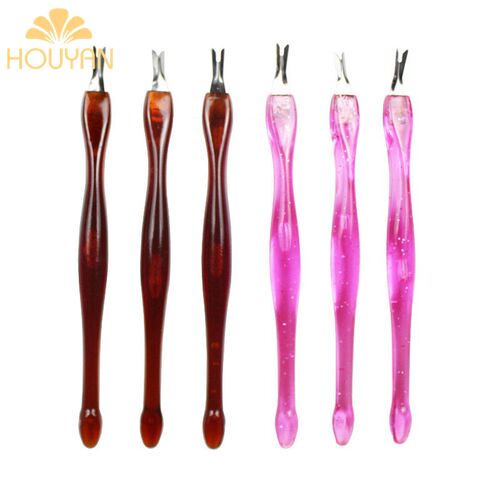 Nail art tool exfoliating dead skin fork knife dead skin pus