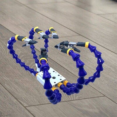 Bench Vise Table Clamp Soldeirng Iron Holder With 2/4/6pcs