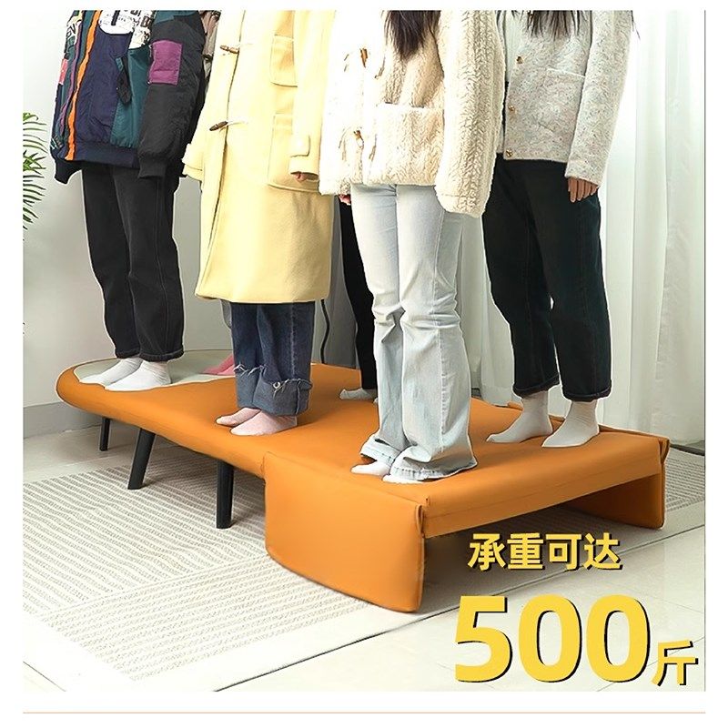 折叠沙发床两用多功能客厅人可伸缩床小户型单人阳台懒人推拉床,住宅家具,沙发床,淘宝优惠券,粉丝福利购,淘宝优惠卷