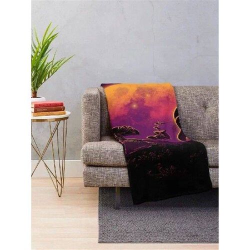 Love in the space Throw Blanket Luxury Throw Dorm Room