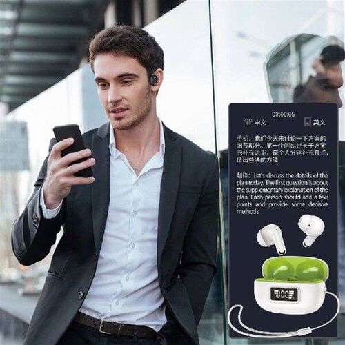 Language Translation Earbuds 144 Languages 99% Accuracy