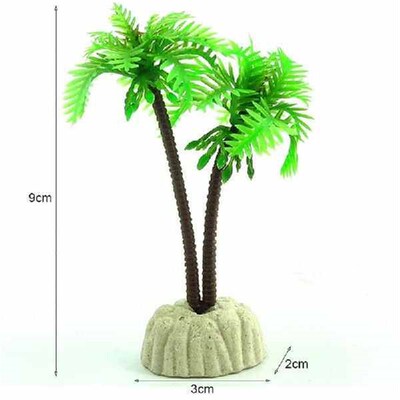 10 Pieces Mini Fake Artificial Aquarium Decor Plants Water