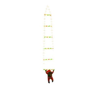 Ladder Climbing LED Hanging Decorative灯串 Santa Light Claus