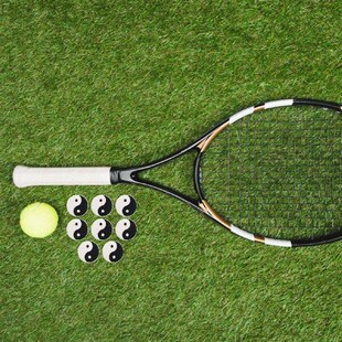 8 Pcs Damper Portable Tennis Racket Absorber Balls Dampener