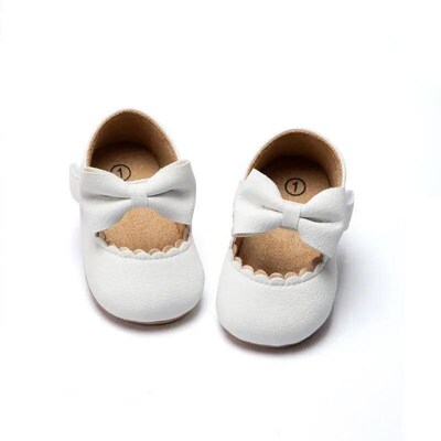 KIDSUN Baby Princess Shoes Infant Bow Garden Shoes Versatile