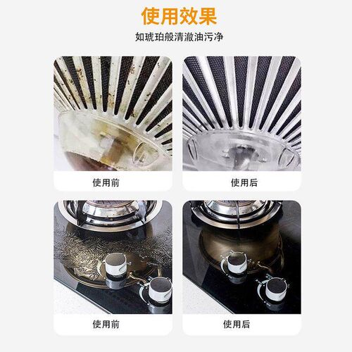 500ml Kitchen Cleaner - Grease Remover Foaming Spray for Ran