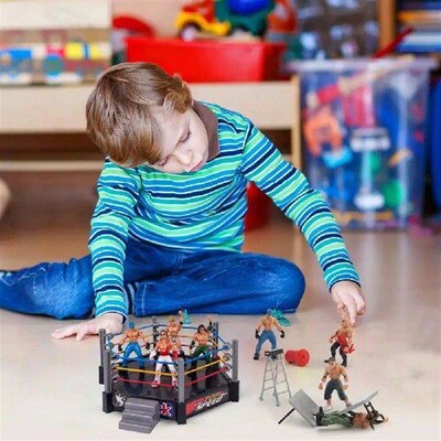 Wrestling Club Wrestler Athlete Gladiator Model Warrior Toy