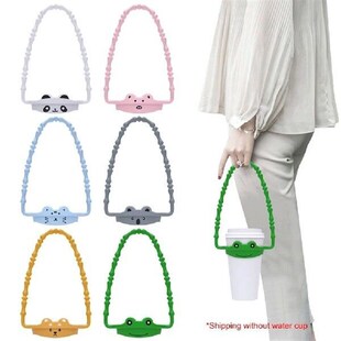 Universal Silicone Strap Bottle Portable Water