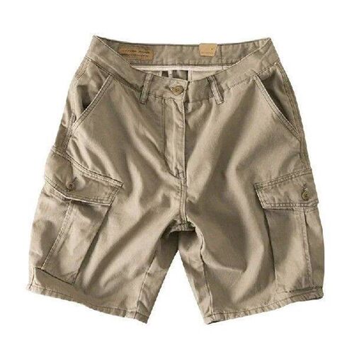 Summer New Mens Working Shorts Loose-Fit Straight-Leg