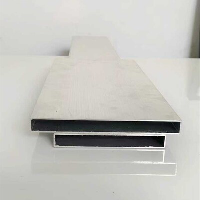 铝合金空心方管扁管20*150.20*200铝方通铝型材烤漆木纹定制
