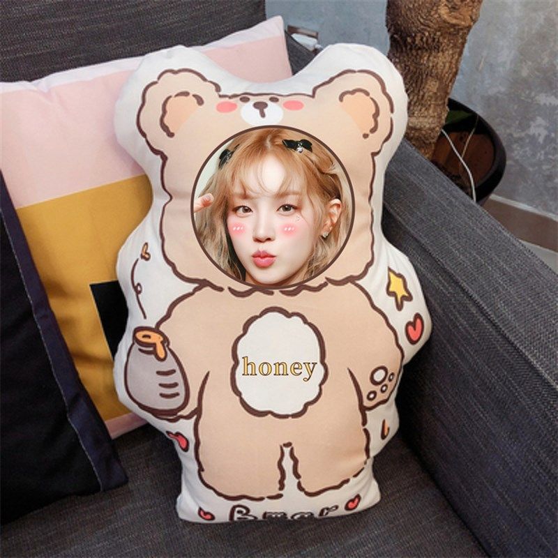宋雨琦人形抱枕送男女朋友定制照片diy异形靠垫公仔真人娃娃玩偶