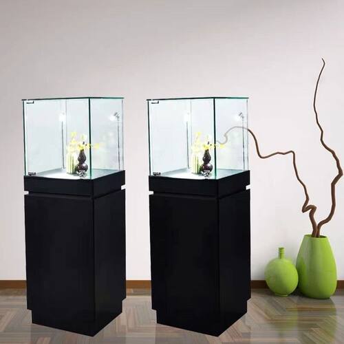 新款博物馆文物展览珠宝柜台玉器展柜玻璃产品展示柜陈列柜样品玻
