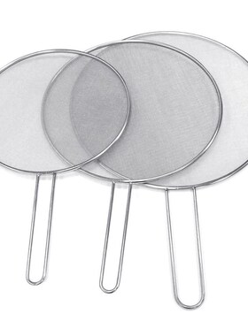 Stainless Steel Splatter Screen Oil Proofing Lid Spill Proo