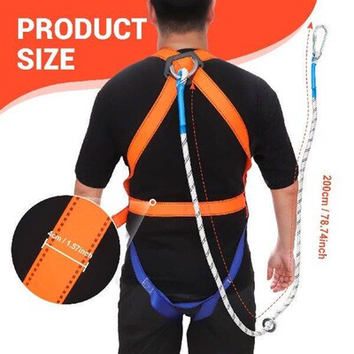 Fall Arrest Safety Harnesses with High Load Bearing