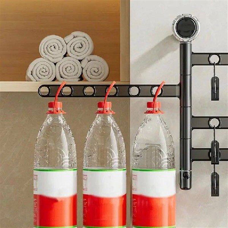 Ceiling Drying Rack Travel Drying Rack Rotatable With Clips