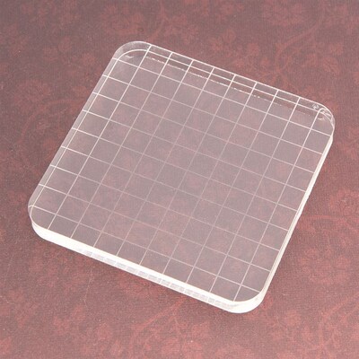 DIY Transparent Seal Stamp Block for DIY Scrapbooking Clear