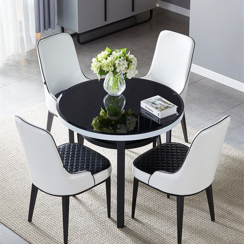 玻璃桌桌洽谈桌小圆桌钢化玻璃圆桌休息区洽谈桌椅办公室会客,住宅家具,玻璃餐桌,淘宝优惠券,粉丝福利购,淘宝优惠卷