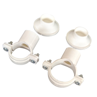 PVC给水管吊卡32线管抱箍盘式座卡管箍PPR管码20吊码塑料管件