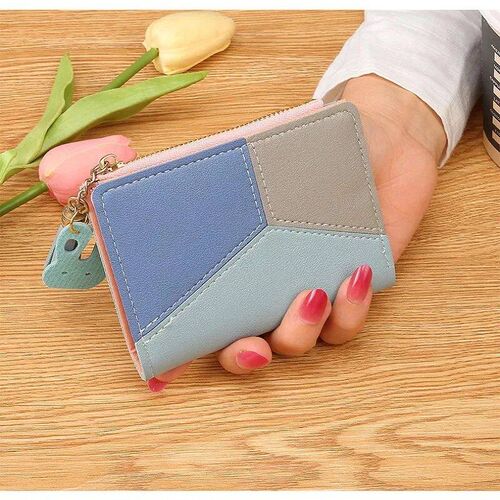 Fahion Women Wallet Zipper Coin Pure Lady Short Clutch Pure