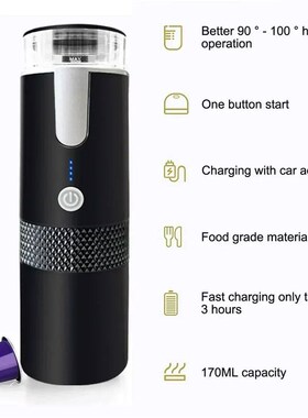 Electric Coffee Maker Convenient Capsule Ground Coffee Brewe