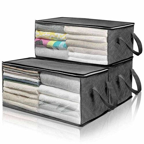 Large Capacity Clothes Storage Bag Non-Woven Foldable Quilt