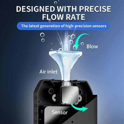 Digital Alcohol Breathalyzer Backlight LCD Display Portable