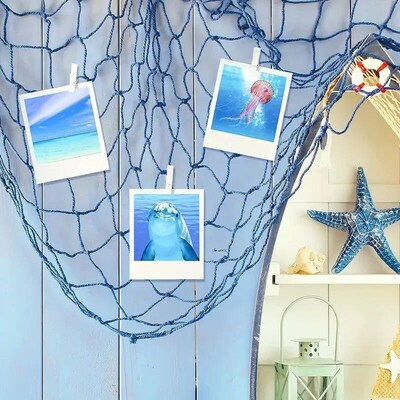 1pc Fishing Net Beach Theme Decor For Party Home Living Room