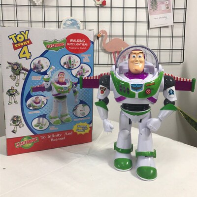 Toy Story 4 Juguete Woody Buzz Lightyear music/light with Wi