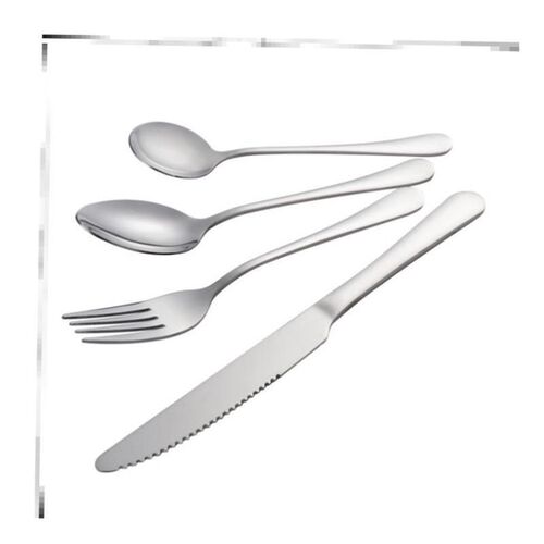 Stainless steel cutlery knife, fork and spoon three piece 1
