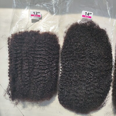 4c Afro Kinky-curly Human Crochet Hair 1 Pack 50grams/30gram