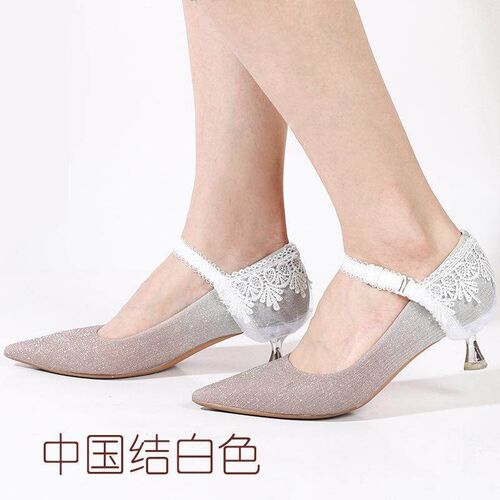 Summer Womens Lace-up Non-slip High Heel Shoe Accessories -