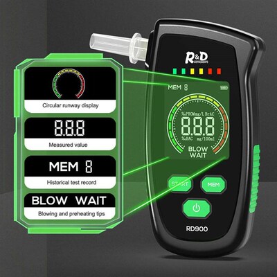 High Accurancy Alcohol Tester Portable Digital LED Display B