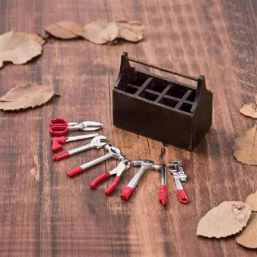 1 Set Photography Decoration Props 1: 12 Miniature Wooden