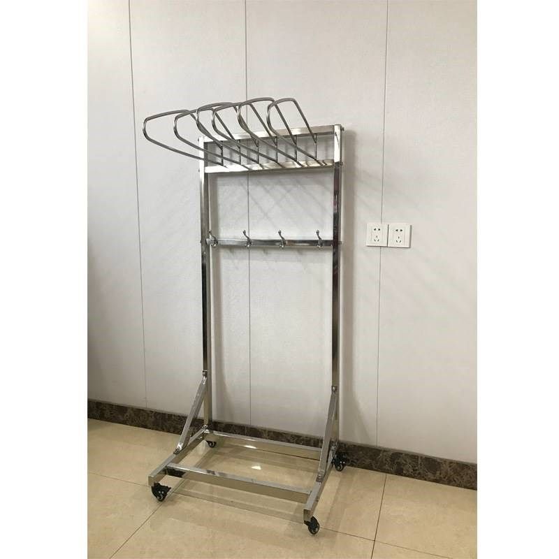 铅衣架X射线防护服放射科衣架不锈钢可移动带挂钩落地式衣帽架,收纳整理,金属衣架,淘宝优惠券,粉丝福利购,淘宝优惠卷