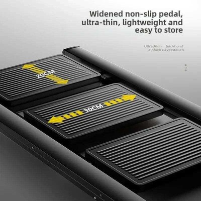 Folding 3-Step Ladder Sturdy Step Stool for Adults 330 lbs C