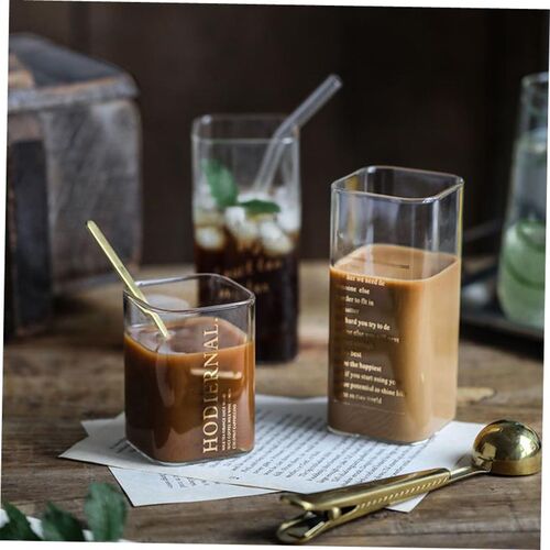 Glass Double Walled Heat Insulated Tea Cup coffee mug