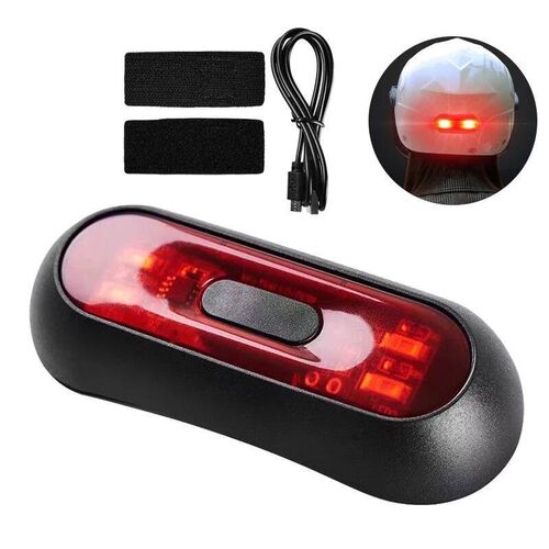 Bicycle Rear Red Safety Light Waterproof LED Motorcycle Helm