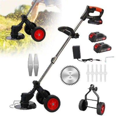 21V 2000mAh Batteries Powered  3 in 1 Brush Cutter D-Shaped