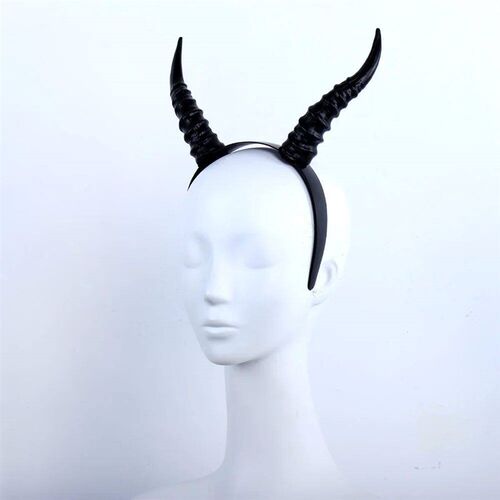 Devil Sheep Horn Headpiece Cosplay Girls Boys Gothic Animal