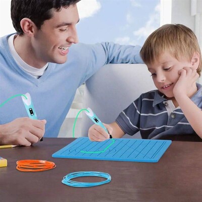 3D Printing Pen Silicone Design Mat With 2 Finger Protectors