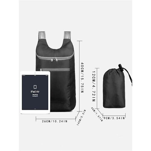 1pc Weekend Travel Bag, Foldable Waterproof Tear-reitant Lig