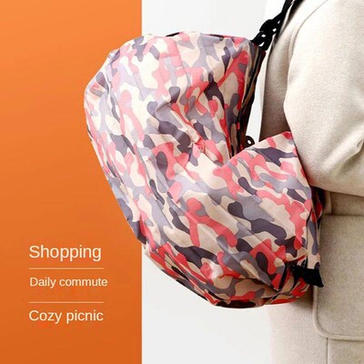 Foldable Storage Bag With Handle Portable Travel Camouflage