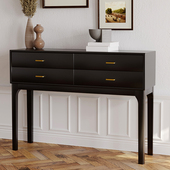 实木入户玄关桌正对门玄关台进门条案靠墙长条窄桌子走廊过道条案