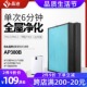 F380S 适配爱宝乐空气净化器滤网AP380B除醛 雾霾过滤芯套装