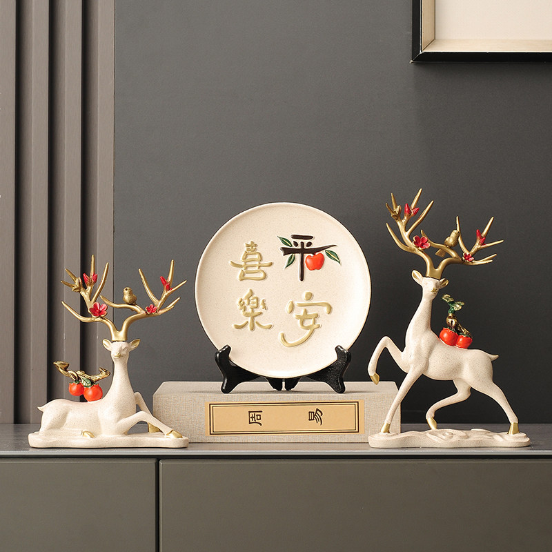 平安喜乐摆件客厅电视柜装饰玄关酒柜家居饰品乔迁之喜新居礼品,家居饰品,装饰摆件,淘宝优惠券,粉丝福利购,淘宝优惠卷