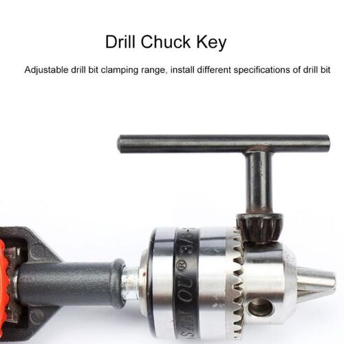 1/4 inch Portable Hand Crank Manual Drill 适用于 Wood Plasti